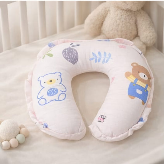 Muslin Cotton Neck Pillow.