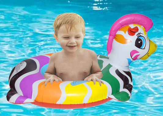 SWIMMING RING WITH SEAT.[Unicorn]